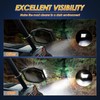 UTV Side View Mirrors with LED Lights, Roador Lighted Rearview