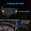 E-Mangue LED Bicycle Carrier Light, StVZO Approved Bicycle Rear Light,