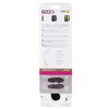 SIDAS 310202102 City Plus Women's Insoles, Made in France, Black,