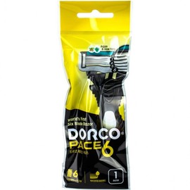 Dorco Face 6 Portable razor 4ea