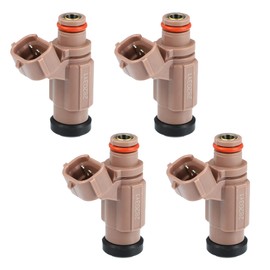 X AUTOHAUX 4pcs 60E-13761-10-00 EAT282 Fuel Injector Nozzle for Yamaha PWC 2004-2011 for FX Cruiser 2004-2008 for SX230 AR230 2005-2009 for WaveRunner FX 2005-2007 Pink