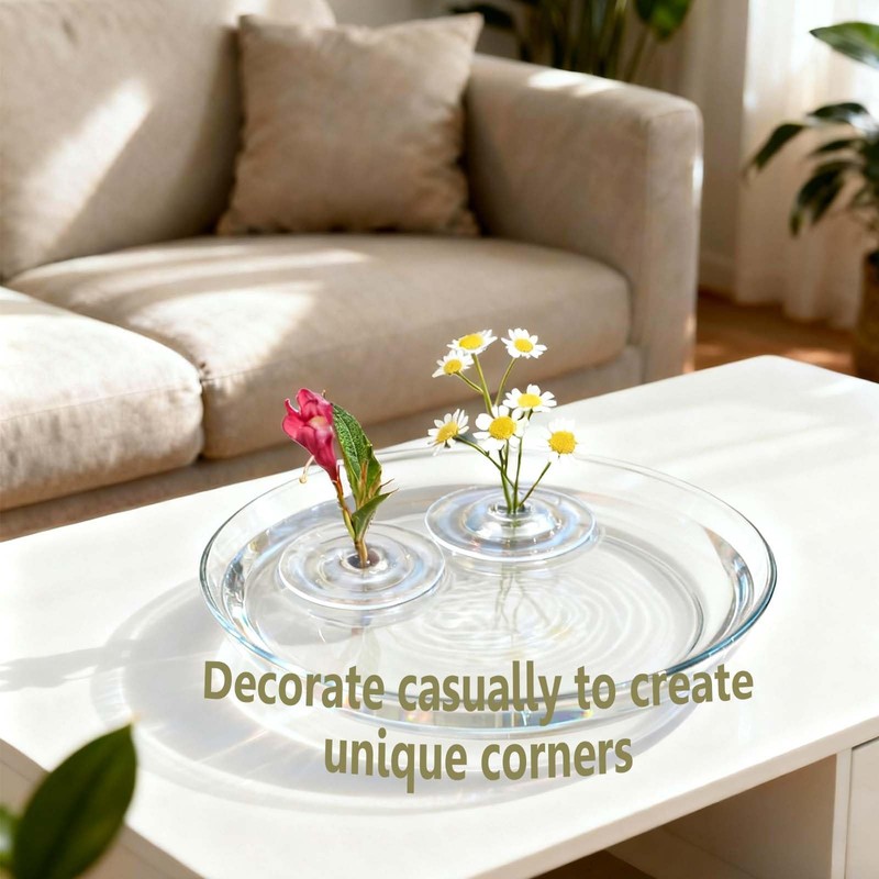 2025 Creative Floating Floral Arrangement Holder, Innovative Floating Flower Display