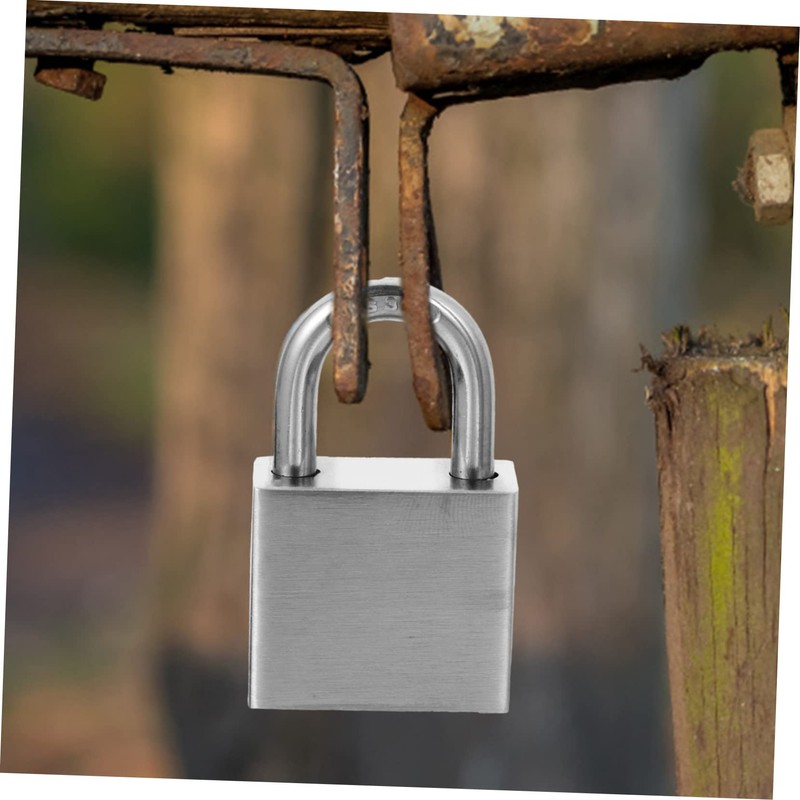 iplusmile Stainless Steel Padlock Luggage Locks Travel Door Lock Rust