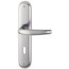 Hoppe Atlanta (Langschild) Doorknob, Aluminium Nature for Indoor, Doorknob-Trimming, Profile