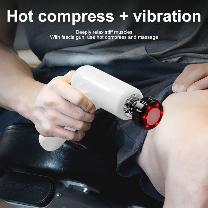 20mm Caliber Fascia Massager Head Hot Compress Promote Circulation Replacement