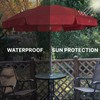 AMMSUN Patio Umbrella, 6.5 ft Outdoor Table Umbrella with Tilt