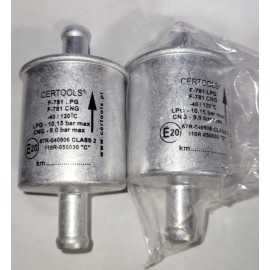Certools Lot of 2 New LPG Gas Phase Filters Certools Aluminum F-781