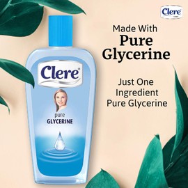 Clere BP Pure Glycerine for Versatile Skin Care, Softening and Moisturising (Pack of 2, 200 ml)