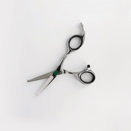 Groomers Simply G 4.5" Bull Nose Scissors | Professional Dog Grooming Essentials | Stainless Steel Convex Edged Blades with Removable Finger Inserts for Comfort