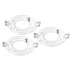 PATIKIL 120mm (4.72") Universal Light Fixture Mounting Bracket Kit, 3set