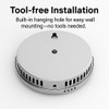 2-in-1 Sauna Thermometer & Hygrometer (Fahrenheit) for Sauna Rooms, 70-250℉