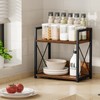 Giikin Kitchen Countertop Organizer, 2 Tier Spice Rack Organizer for