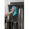 EvriHome Microfiber Cleaning Cloths, Attract Dust Like a Magnet, Embossed
