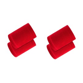 Baluue 2 Pairs Sports Compression Wristband Gym Wrist Wraps Weightlifting Sweat Bands Wrist Support