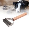 Pet Dematting Comb Double Sided Shedding Brush Stainless Steel Pet