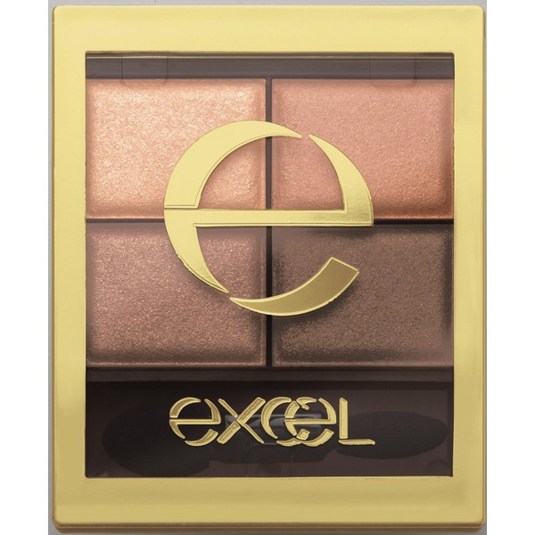 excel Skinny Rich Eye Shadow SR03 Royal Brown, Single Item,
