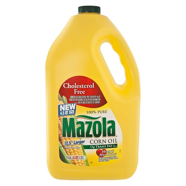Mazola Corn Oil, 1 Gallon (Pack of 2)