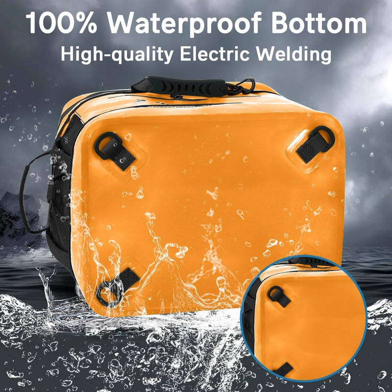 MORXPLOR Waterproof PVC Material Paddleboard Cooler Deck Bag,40 cans Sup
