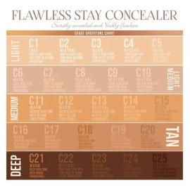 Corrector Líquido Beauty Creations Flawless Stay C13 para Todo Tipo de Piel