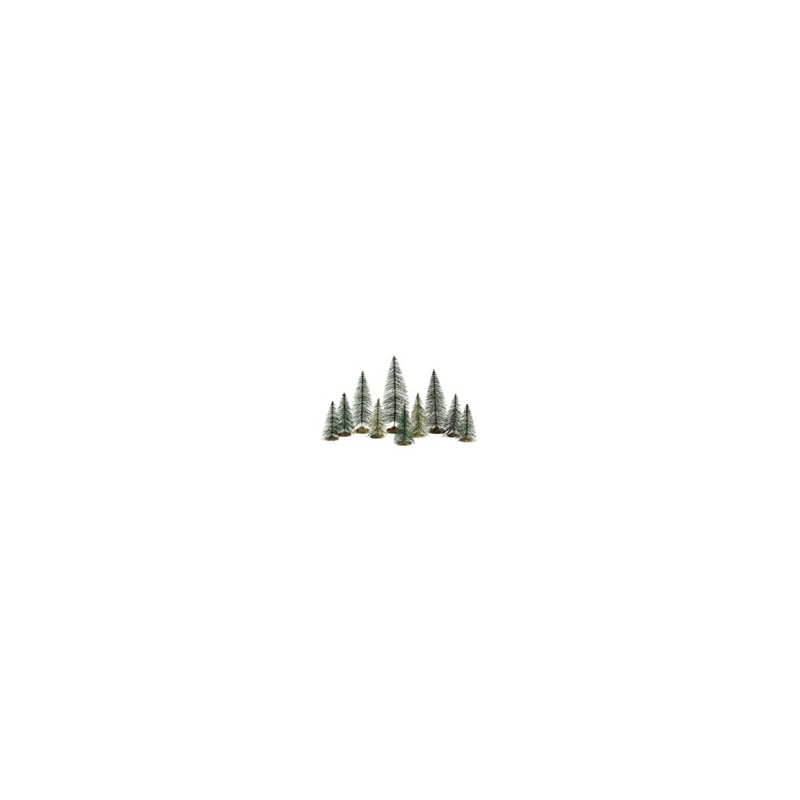 Lemax 84358 Christmas Village Accessory: Needle Pine Trees (Set of