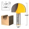YONICO 19108 1-3/4-Inch Diameter Core Box Router Bit 1/2-Inch Shank
