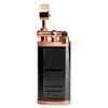 Xikar Pipeline Pipe Lighter Black Rose Gold 595BKRS Classic Styling