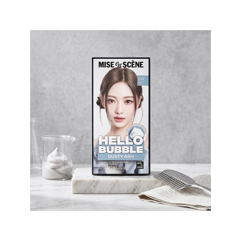 Mise-en-sc?ne New Hello Bubble 6A Dusty Ash Self-Hair Dye /