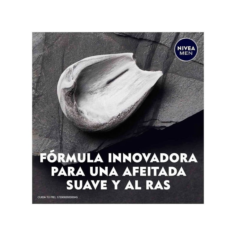 Espuma para afeitar NIVEA MEN Deep antibacterial con carbón activo
