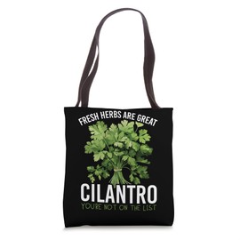 Cilantro Hater OR6A2 Gene Genetic Taste Sensitive Tote Bag