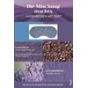 Organic Eye Pillow Lavender & Linseed "Flower Blue" for Relaxation,