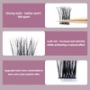Individual Eyelashes, QUEWEL, Individual Eyelash Clusters, Lashes, C Curl, 10