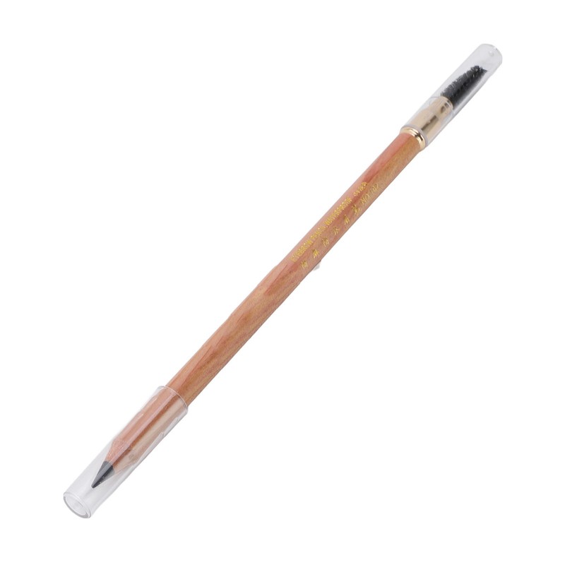 4pcs Eyebrow Pencil Double Head Eyebrow Makeup Pen Wood Handle