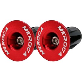 LANODO Bicycle Bar End Caps Road Bike Handle End Caps 1 Pair Anti-Slip Lightweight Durable Aluminum