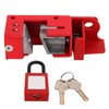 Circuit Breaker Lock Set Aluminum Alloy Anti Corrosion Electrical Safety