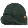 Barts Coler Knitted Beanie Hat Winter Hat with Cuff, olive