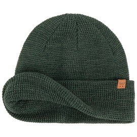 Barts Coler Knitted Beanie Hat Winter Hat with Cuff, olive