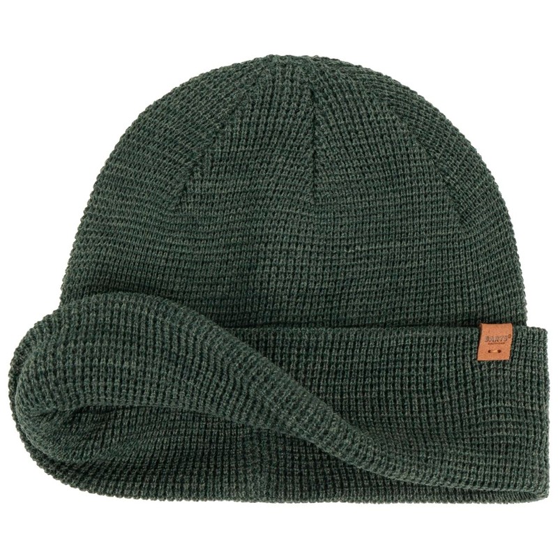 Barts Coler Knitted Beanie Hat Winter Hat with Cuff, olive