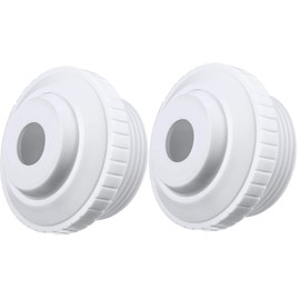 2pcs Pool Spa Directional Flow-Hydrostream Return Jet, Swimming Pool Return Jet Replacement Parts Fittings, with Adjustable 3/4" Opening Rotating Eyeball, Compatible with Hayw-ard SP1419D(Size:2pcs)