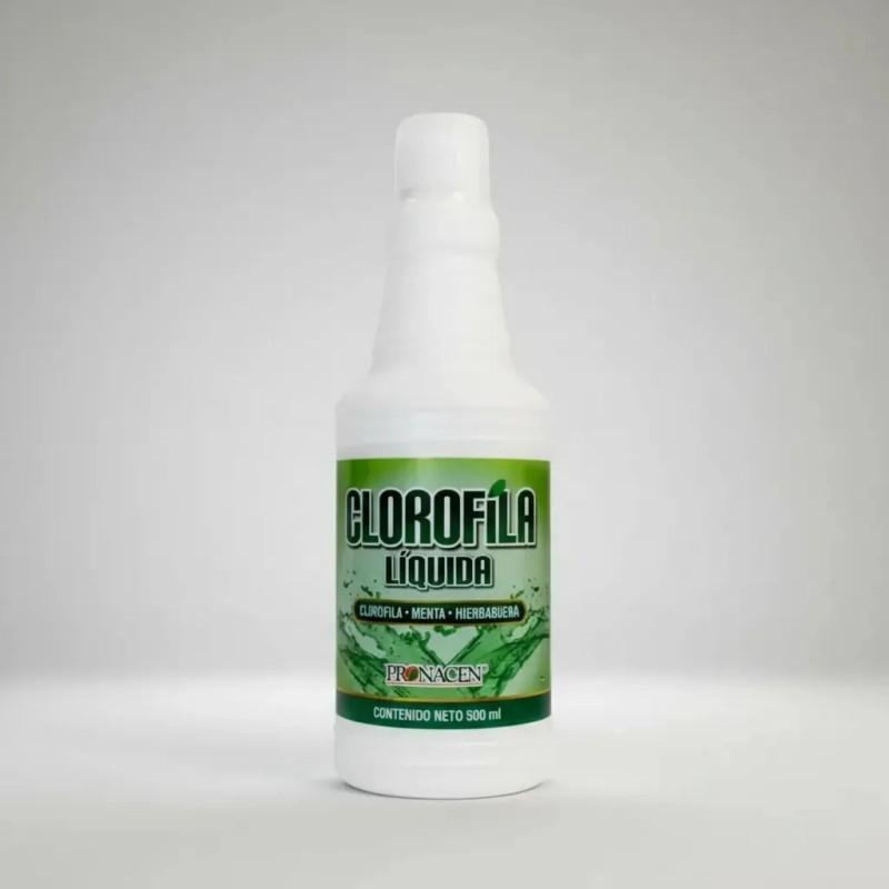 Clorofila Menta Hierbabuena 500 Pronacen Suplemento Natural
