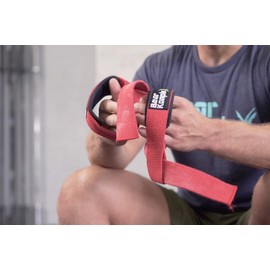 Bear KompleX Professional Grade 18" Wrist Support Band Wraps(1 Pair) for Weightlifting, Cross Training, Workout, Powerlifting -Stabilizer Grip for Right/Left-Hand w, Thumb Hooks, Brace for Men&Women