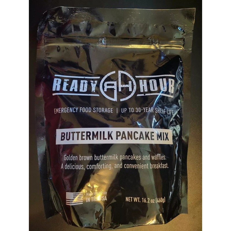 Ready Hour Buttermilk Pancake Mix 25-year Shelf Life Emergency 10