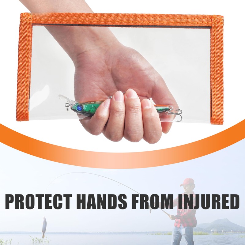 Fishing Lure Wraps, 10pcs Fishing Bait Covers Durable PVC Lure