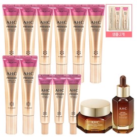 Home Shopping's latest AHC AM Ampoule Core Lifting 40ml 8+12ml 3+2 samples+2 royal collagen / 홈쇼핑 최신상 AHC 아이크림 앰플인 코어 리프팅 40ml 8개+12ml 3개+샘플 2개+로얄콜라겐 2종