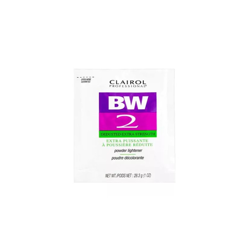 Clairol BW2 POWDER BLEACH PACKS 1 OZ /DL. Hair Lightener
