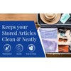 The Clothing Doctor Breathable Cashmere Sweater Storage Bag, Convenient Snap
