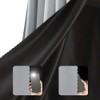 SIQITECHUK Bunk Bed Bottom Curtains Mid-Sleeper Tent Lightproof Cabin Canopy
