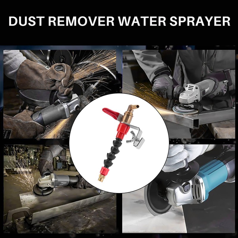 2Pcs Dust Remover Water Sprayer System Nozzle Coolant Sprayer for