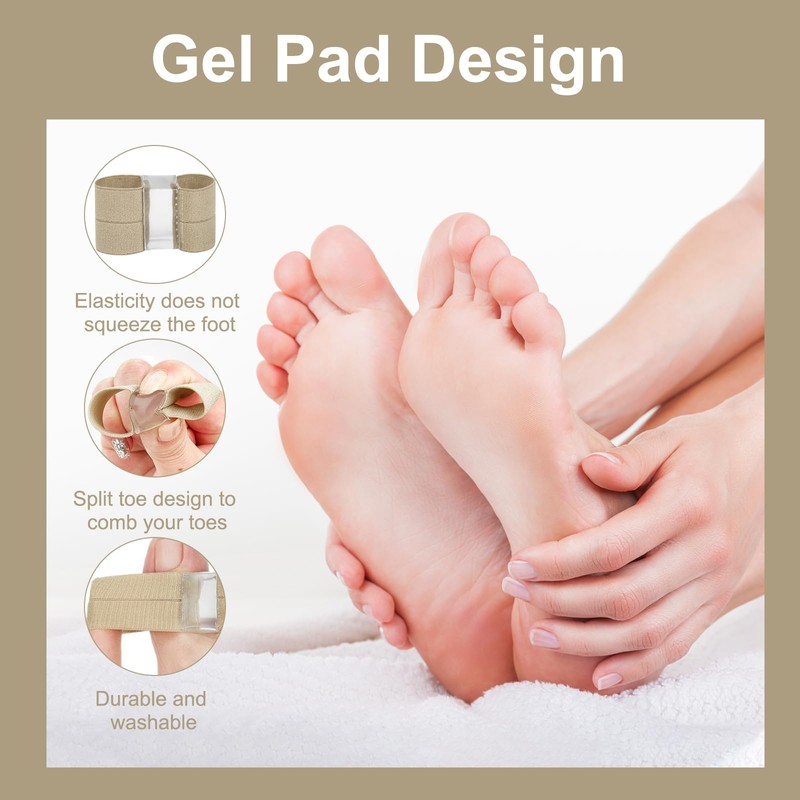 Pack of 4 Toe Separators Hallux Valgus Hallux Valgus Correction