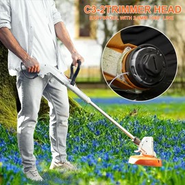 C 3-2 Pre-Wound Trimmer Spools Replacment Spool for Stihl Model:FSA 57 FSA 56 FSA 50 FSE 52 FSE52 W/AutoCut C 3-2 mowing head 4009 710 2106 Only For serial numbers with "5" (Not for "9" series)