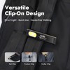 WARSUN T7 EDC Flashlight, Compact Multi-Mode Pocket LED Flashlight, USB-C